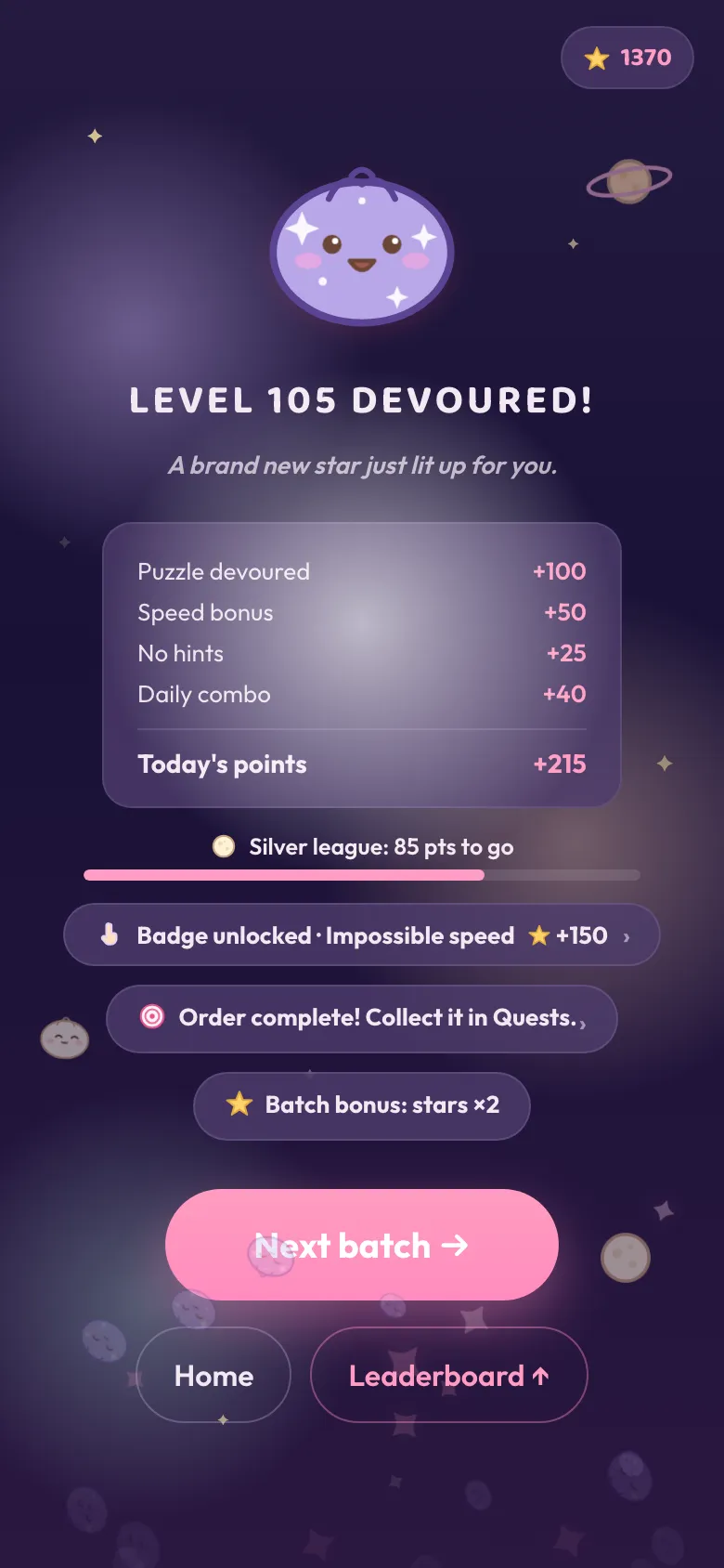 Get paid for the win